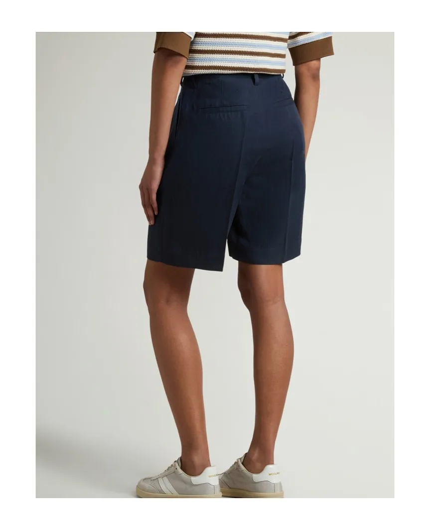 Woolrich Pleated Bermuda Shorts