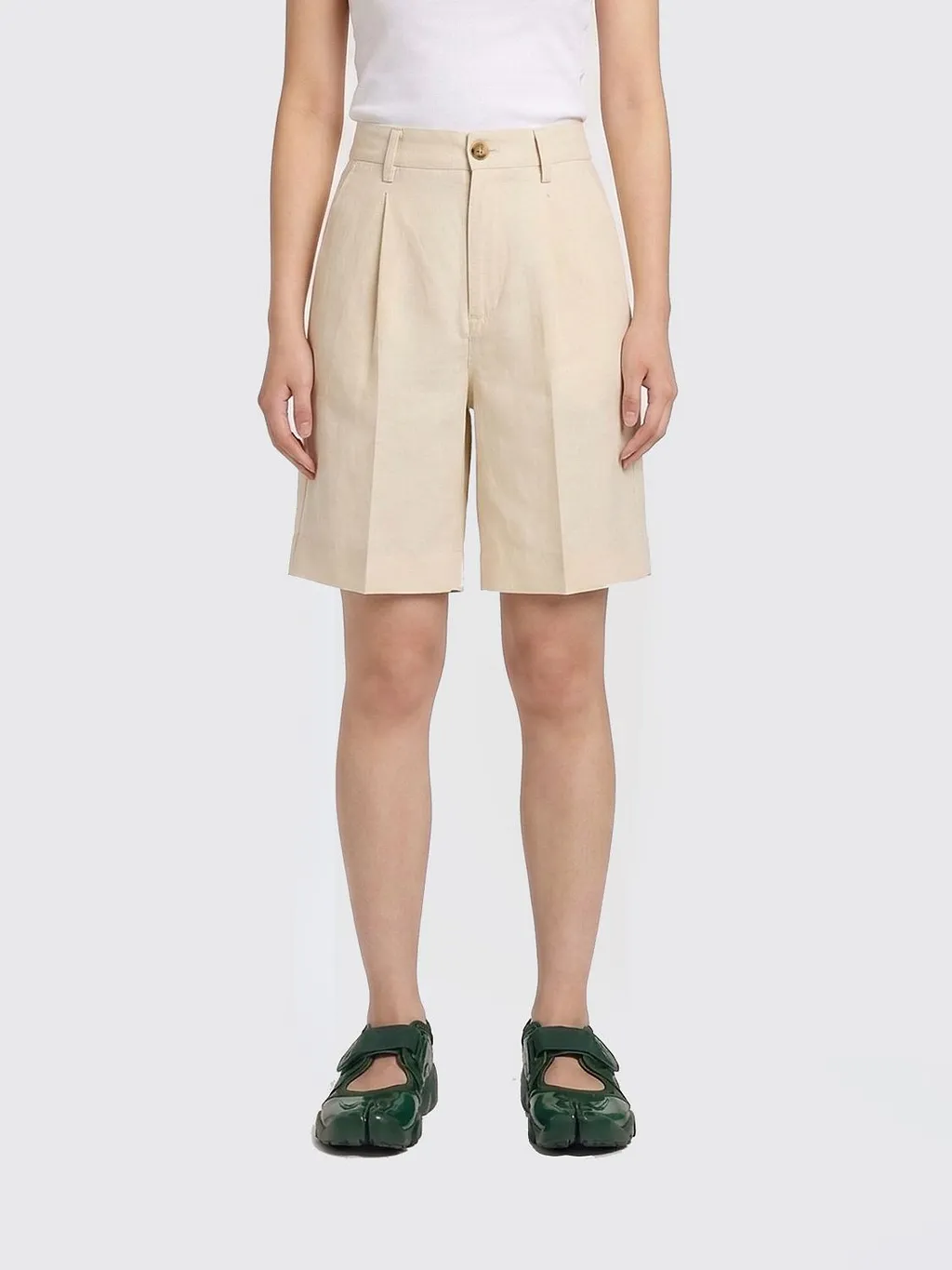 Woolrich Pleated Bermuda Shorts