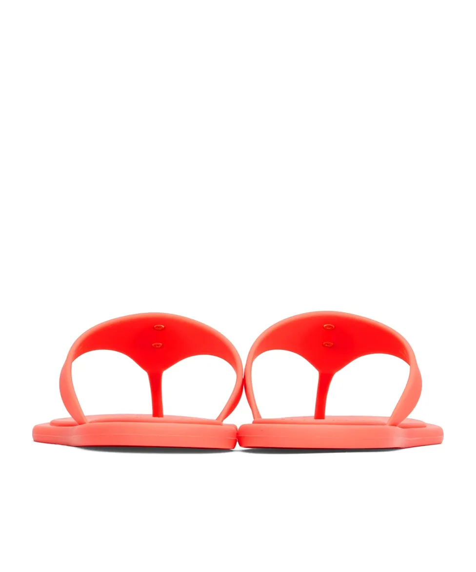 Versace Alia Thong Strap Flat Sandals