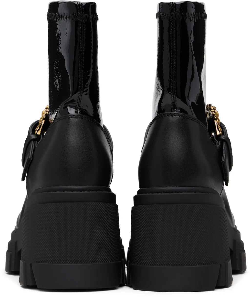 Round-Toe Ankle Boots