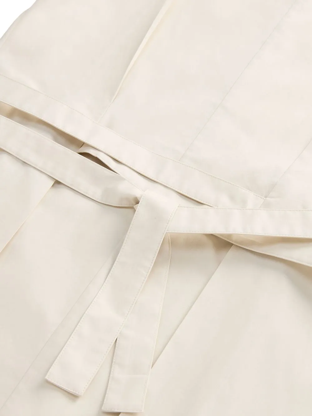 Woolrich Sleeveless Poplin Belted Dress