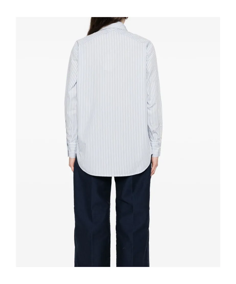 Woolrich Striped Oversized Blouse