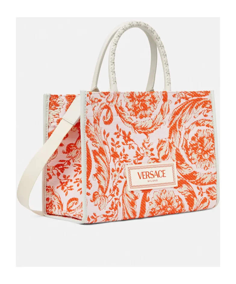 Versace Barocco Athena Open Top Tote Bag