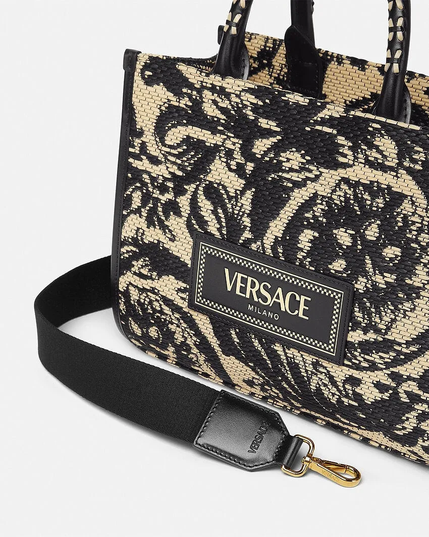 Versace Barocco Athena Small Top Handle Bag
