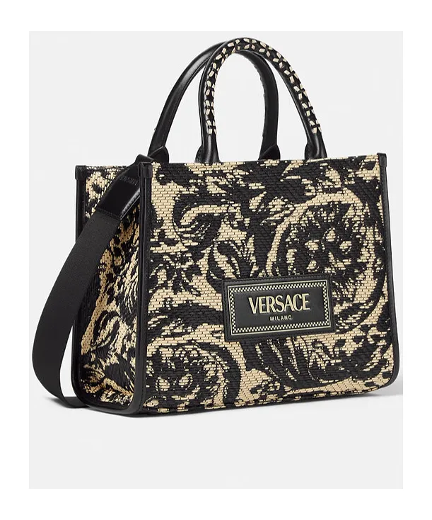Versace Barocco Athena Small Top Handle Bag