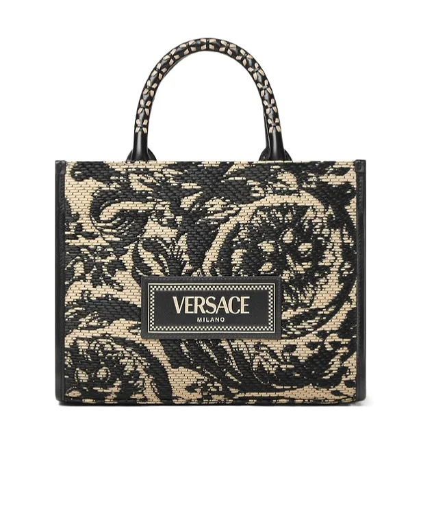 Versace Barocco Athena Small Top Handle Bag