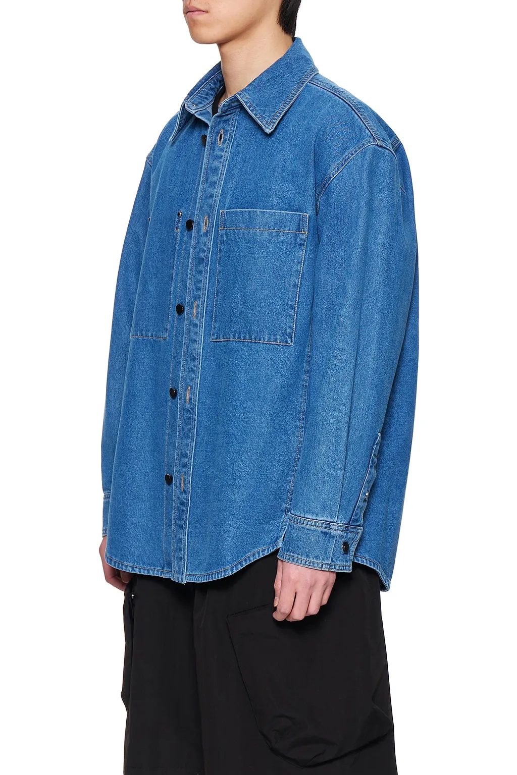 Logo Denim Shirt