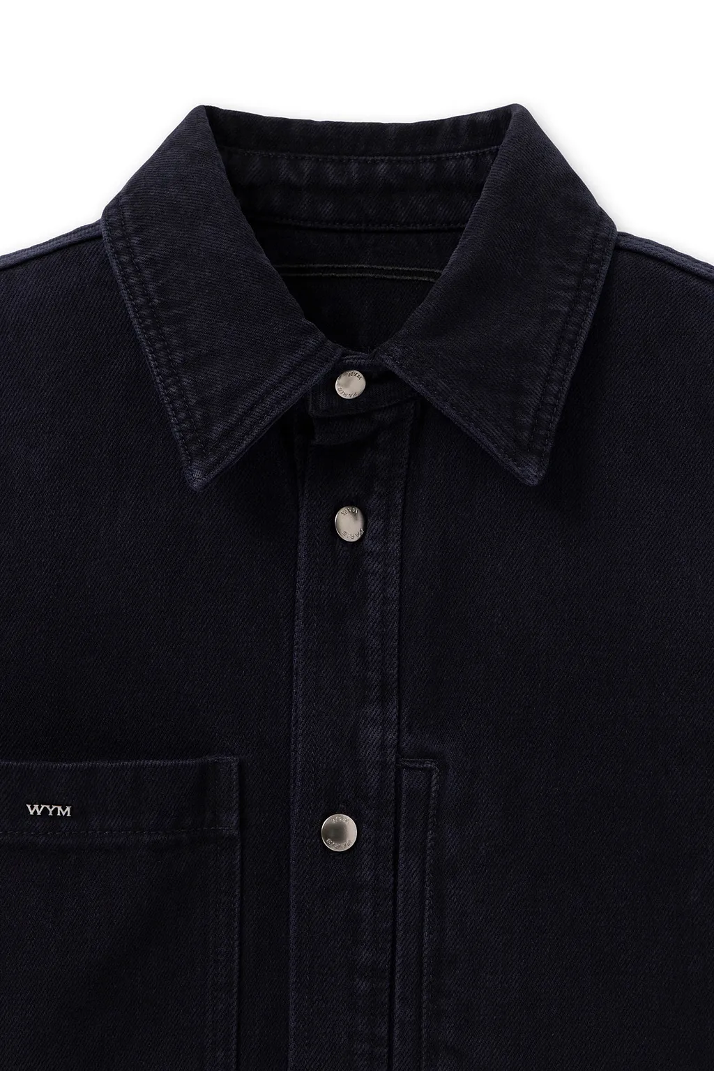 Denim Shirt With Back Logo