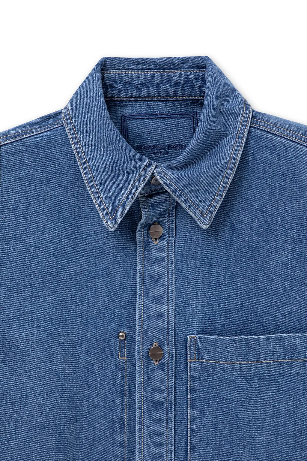 Logo Denim Shirt
