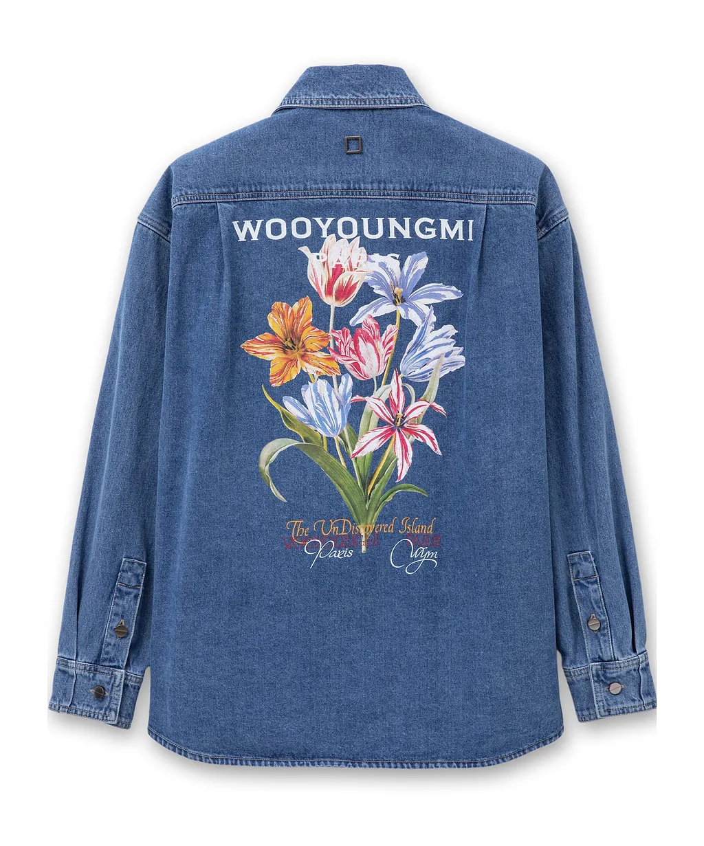 Logo Denim Shirt
