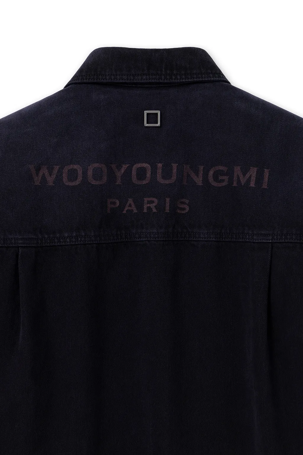 Denim Shirt With Back Logo