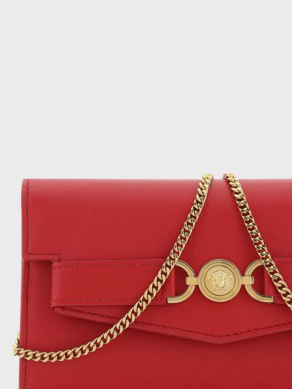 Versace Chain-Linked Mini Shoulder Bag