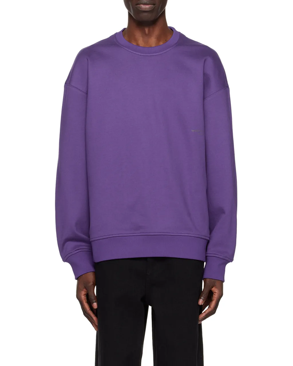Round Collar Long Sleeve Sweater