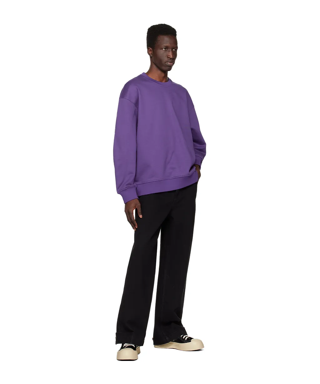 Round Collar Long Sleeve Sweater