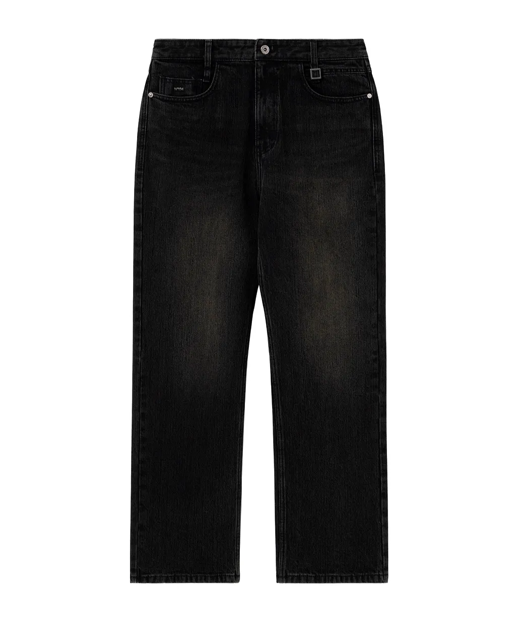 Washed-Effect Jeans