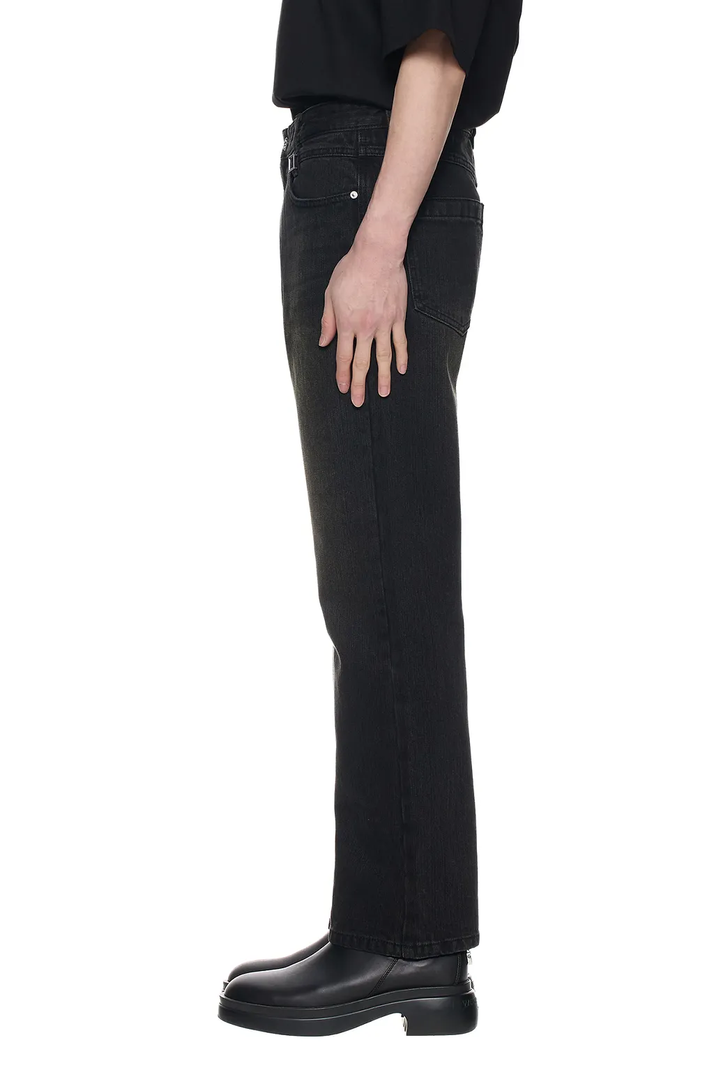 Washed-Effect Jeans