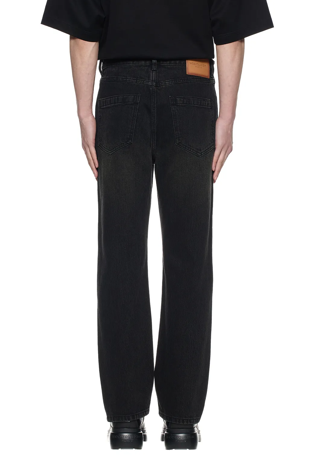 Washed-Effect Jeans