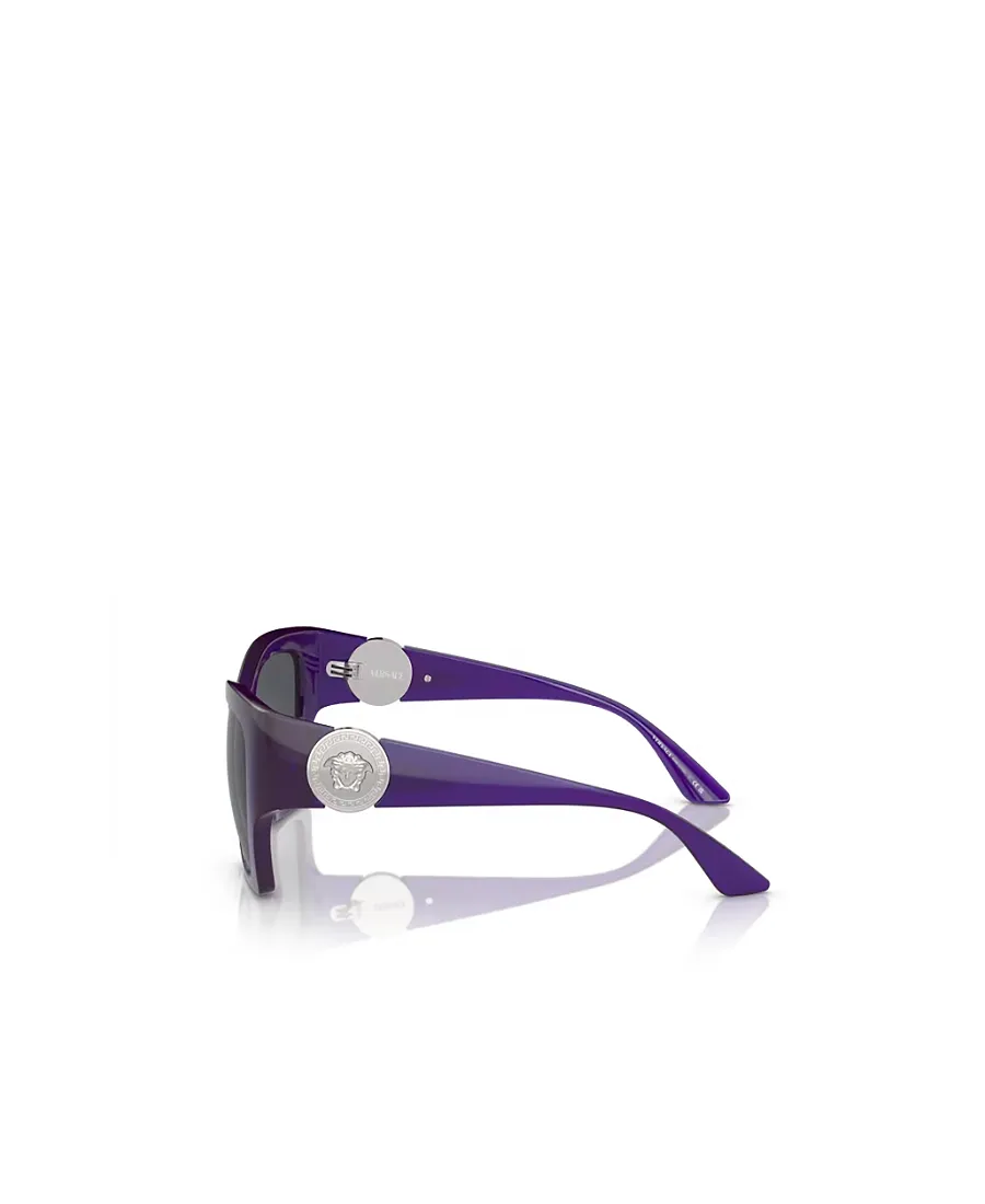 Versace Irregular-Frame Sunglasses