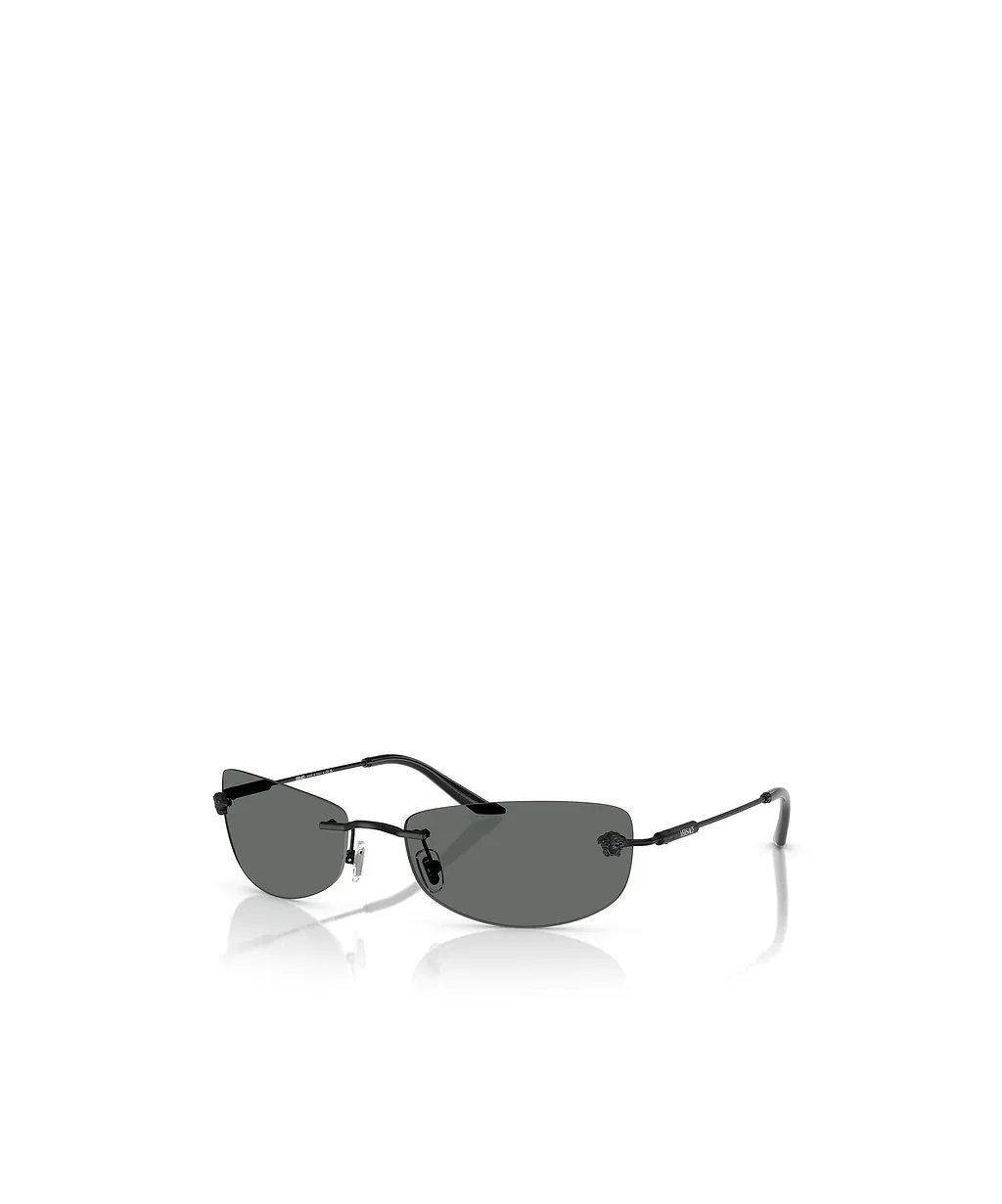 Versace Eyewear Rectangle-Frame Sunglasses