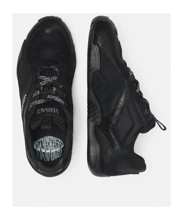 Versace Galaxia Lace-Up Sneakers