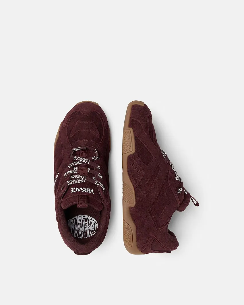 Versace Galaxia Lace-Up Sneakers