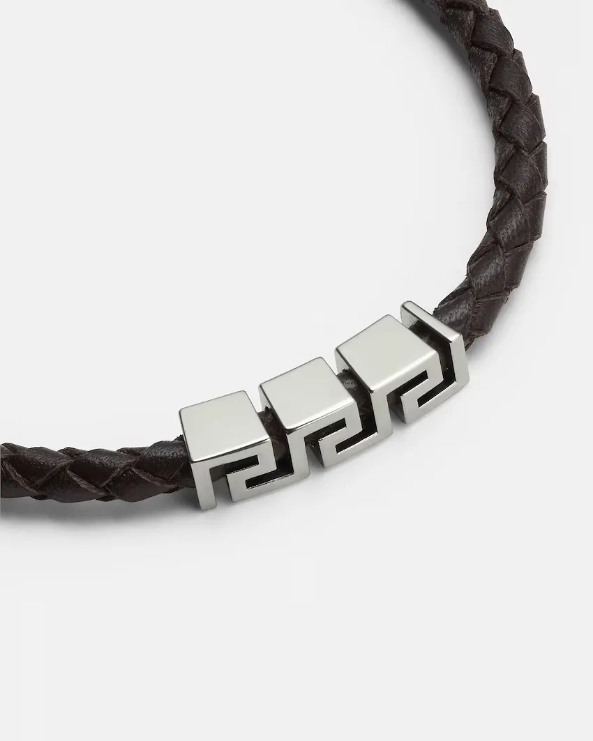 Versace Greca Braided Bracelet