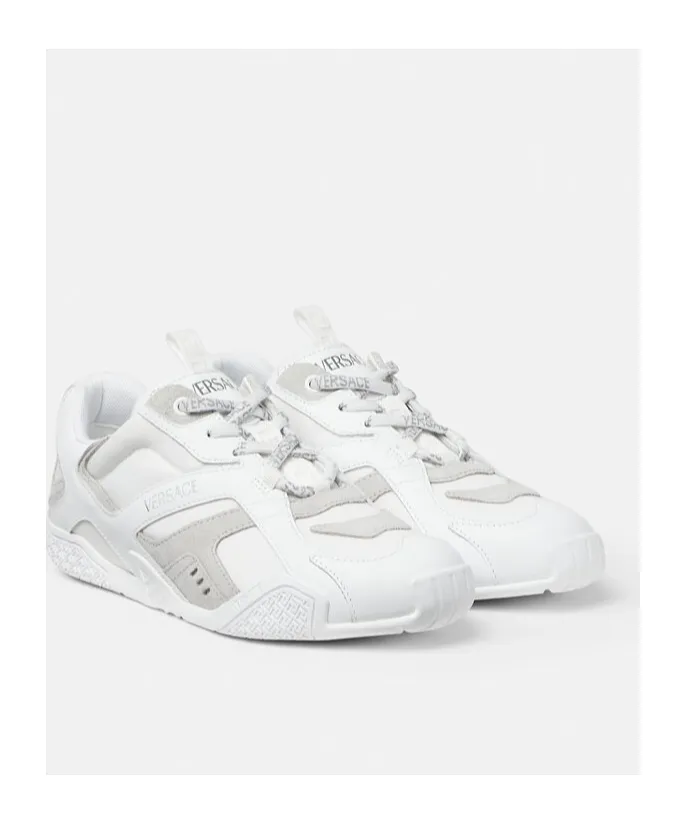 Versace Galaxia Lace-Up Sneakers