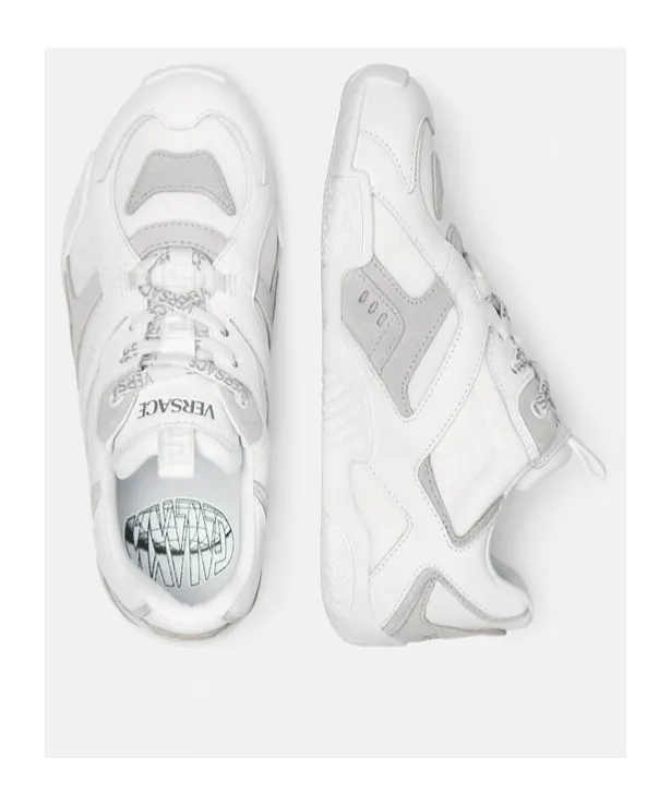 Versace Galaxia Lace-Up Sneakers