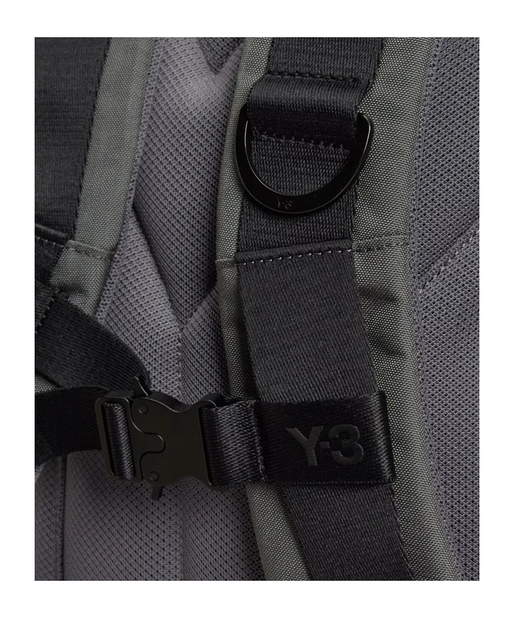 Y-3 Staple Logo Printed Backpack