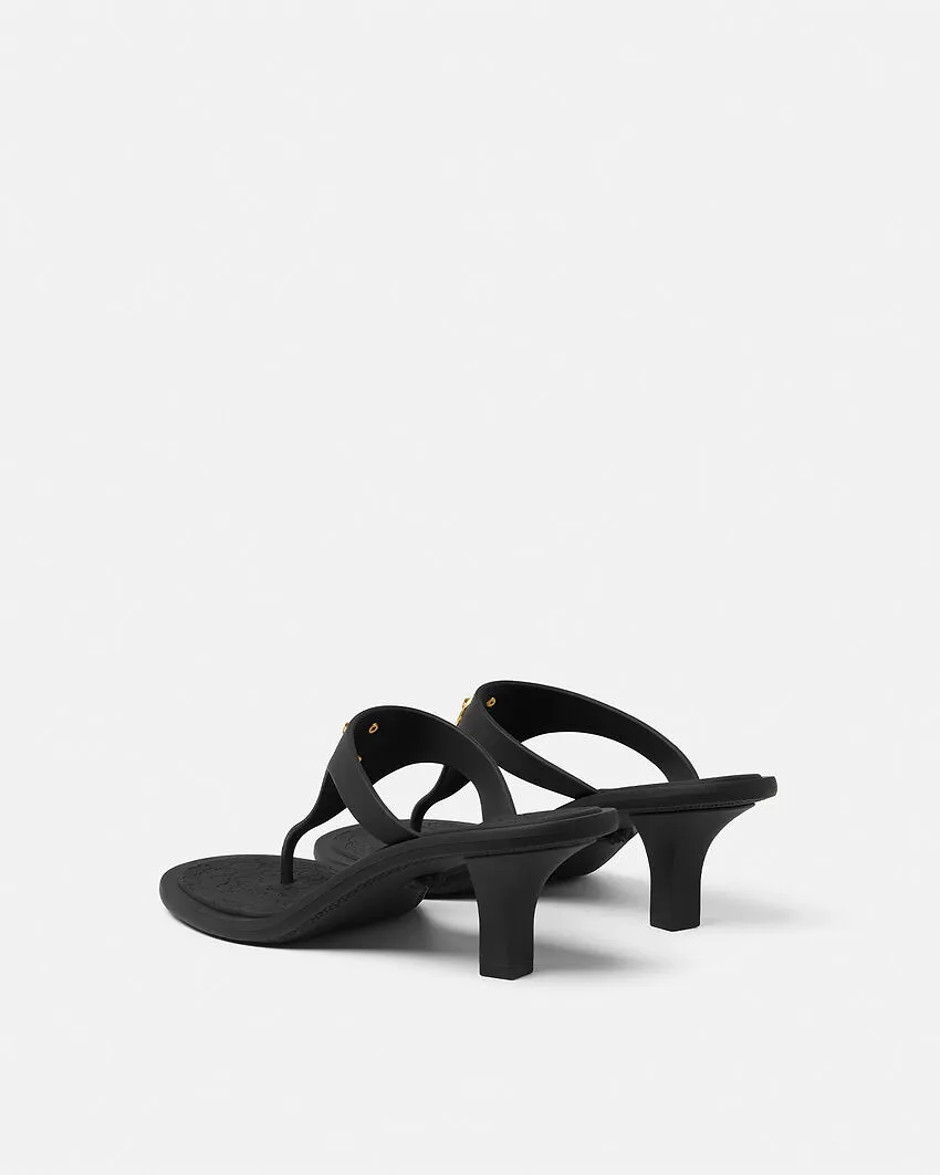 Versace Heeled Thong Sandals