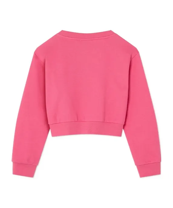 Versace Kids Logo Patch Sweatshirt