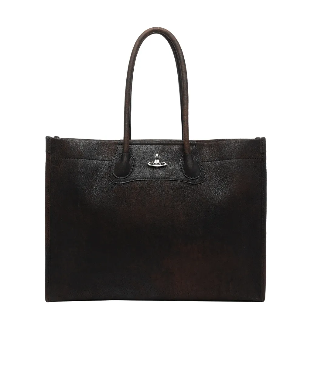 Vivienne Westwood Orb Plaque Tote Bag
