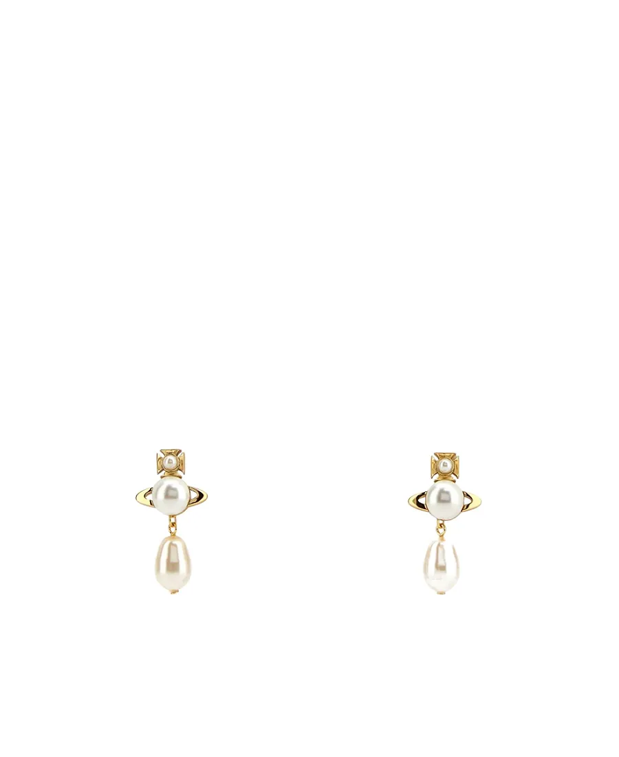 Vivienne Westwood Orb Shaped Embellished Earrings