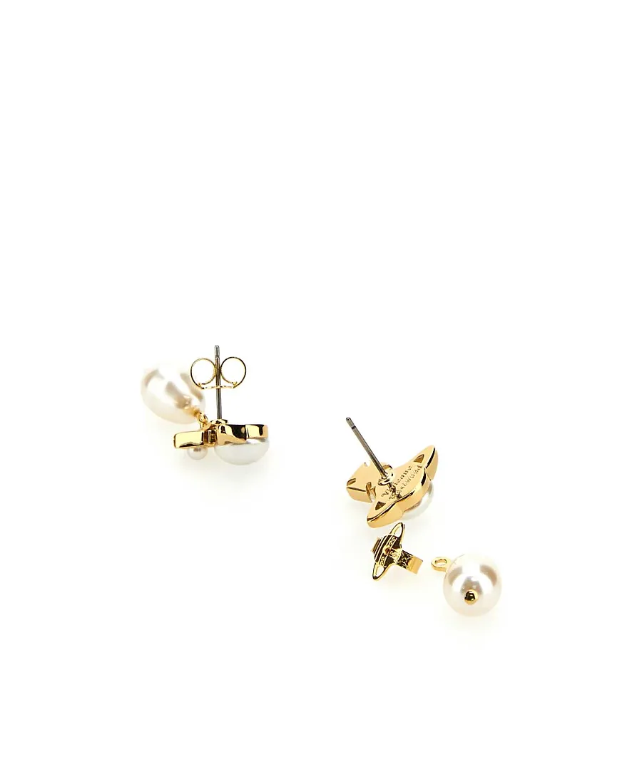 Vivienne Westwood Orb Shaped Embellished Earrings
