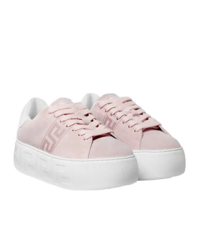 Versace La Greca Platform Sneakers