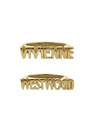 Vivienne Westwood Set Of Two Rings
