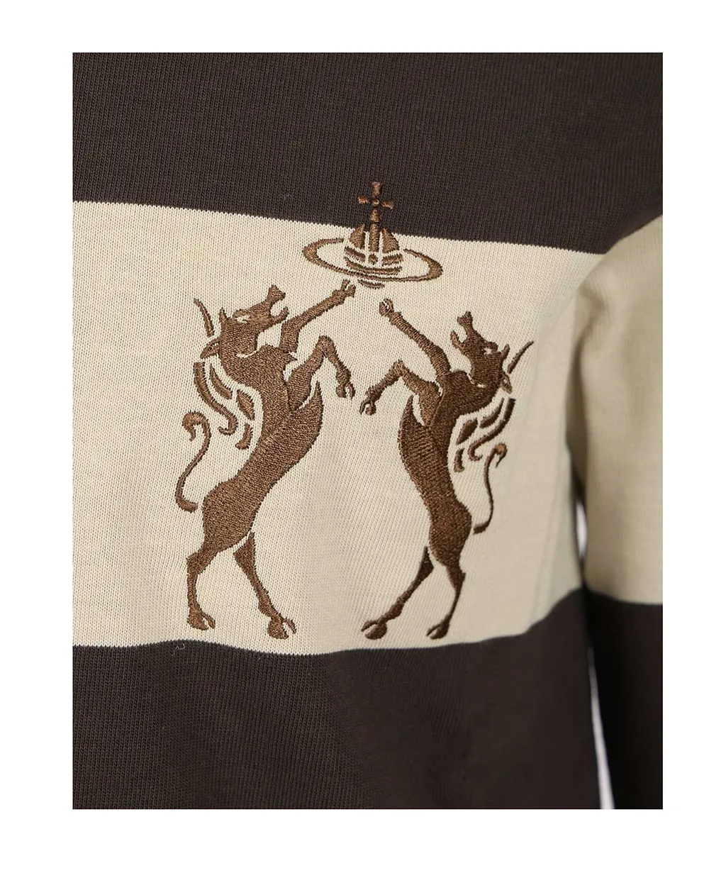 Vivienne Westwood Striped Rugby Polo Shirt