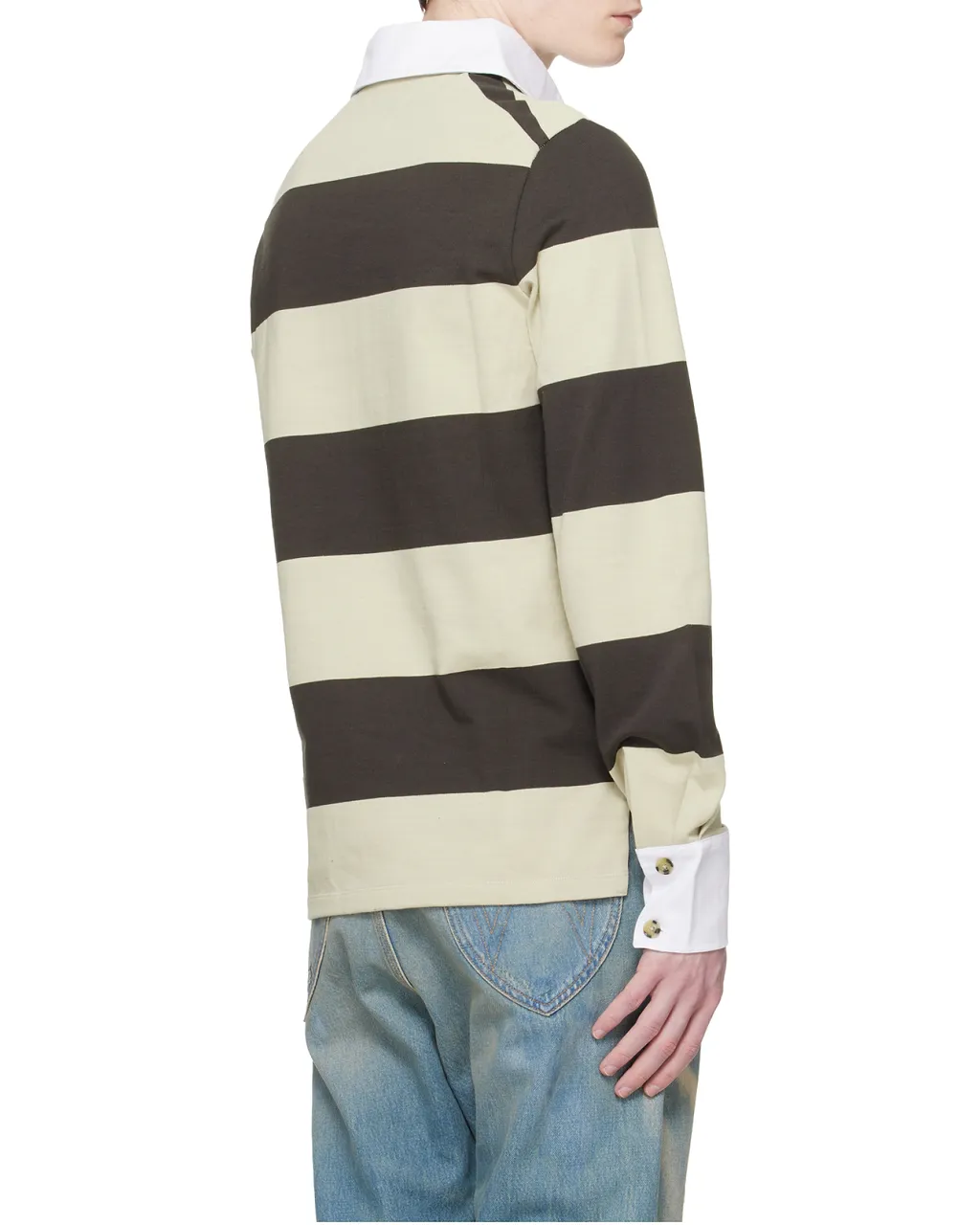 Vivienne Westwood Striped Rugby Polo Shirt
