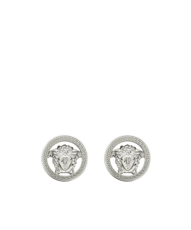 Medusa '95 Polished Finish Stud Earrings
