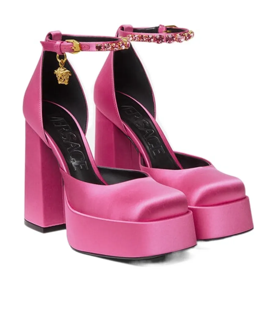 Versace Medusa Aevitas Platform Pumps