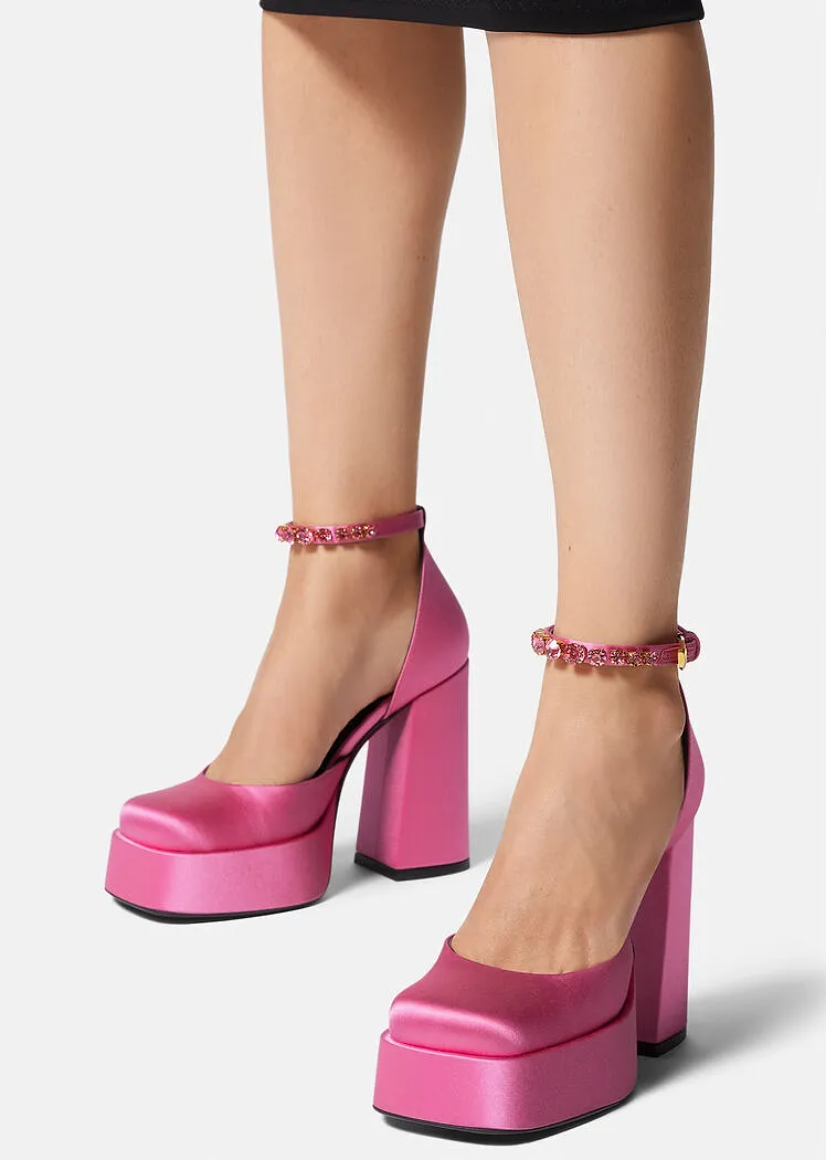 Versace Medusa Aevitas Platform Pumps