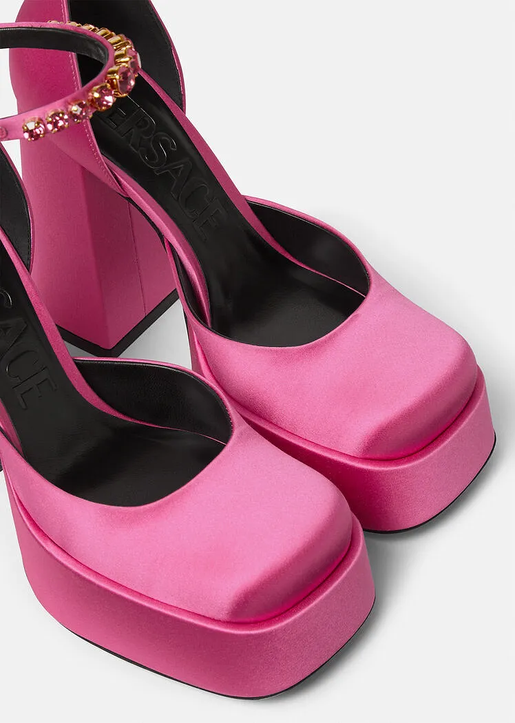Versace Medusa Aevitas Platform Pumps