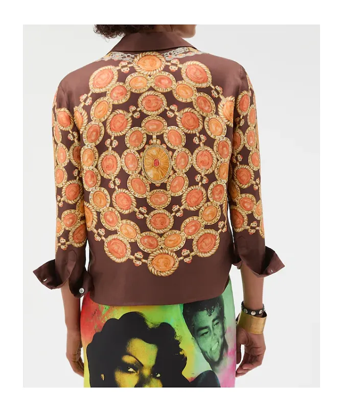Medusa Chain Printed Shirt