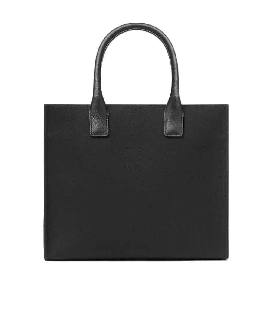 Medusa Logo Embossed Tote Bag