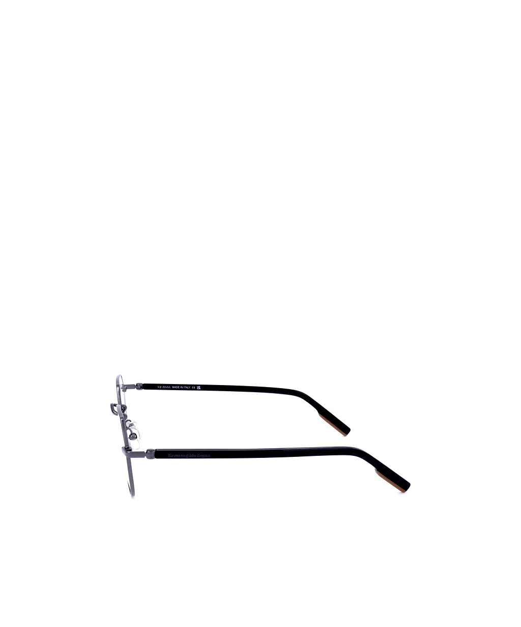 Zegna Geometric Frame Glasses