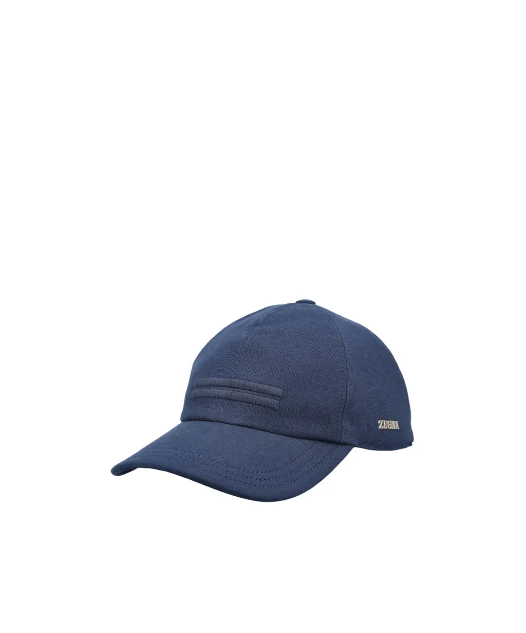 Zegna Embroidered Logo Baseball Cap