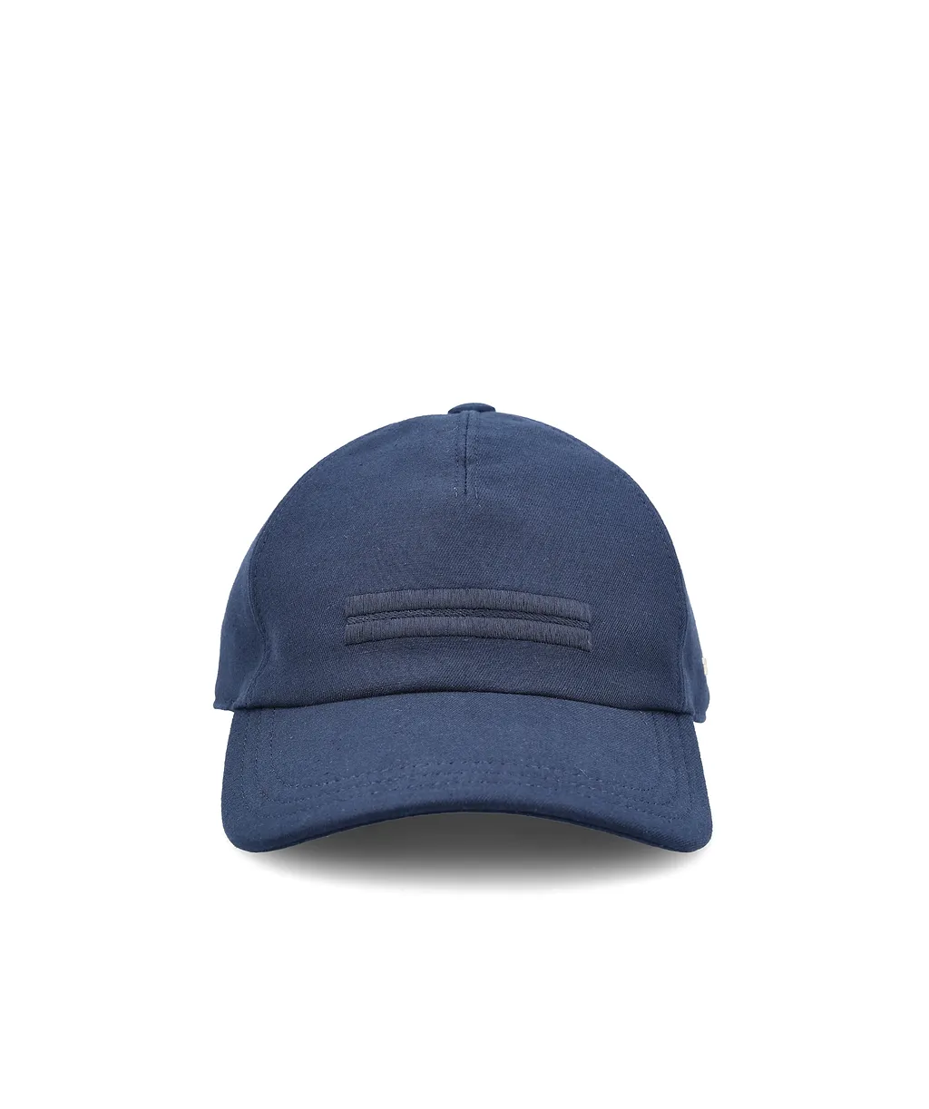 Zegna Embroidered Logo Baseball Cap