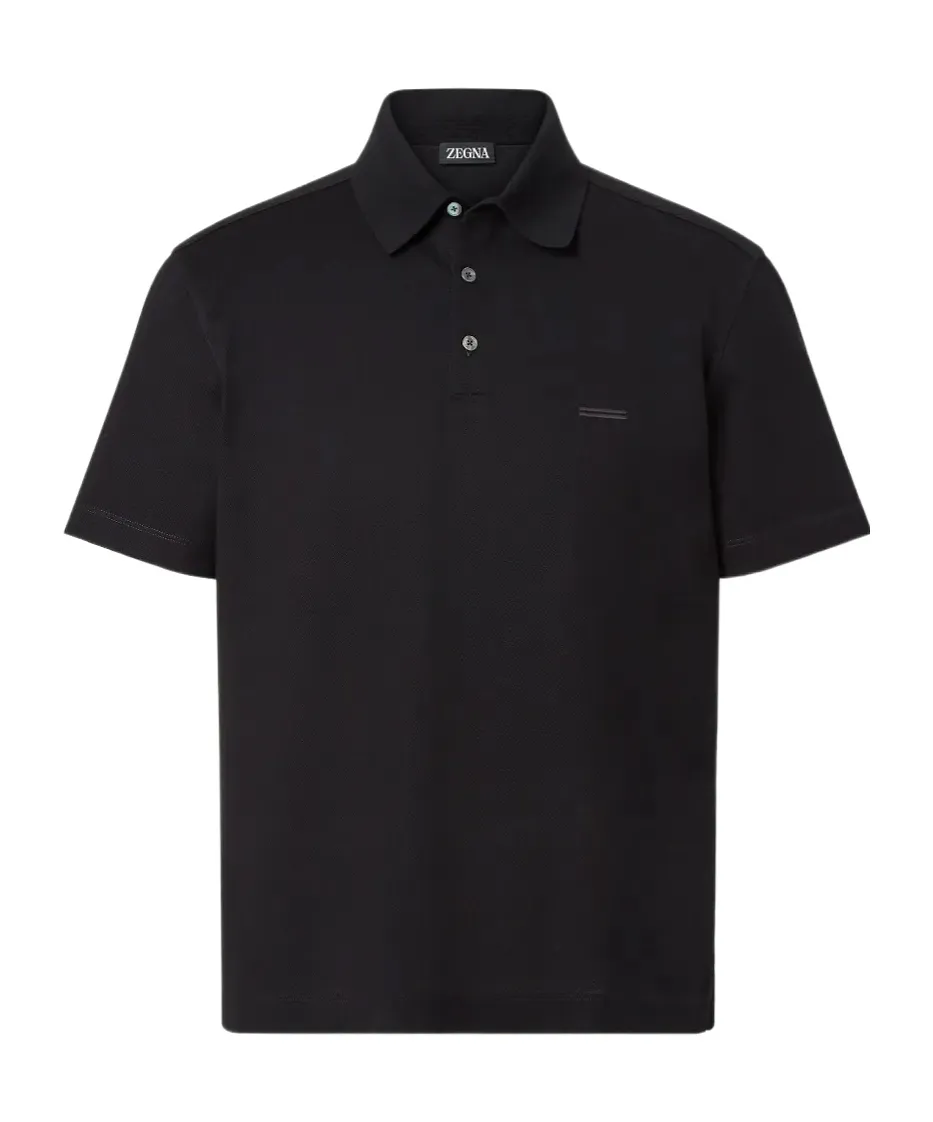 Zegna Classic Short-Sleeve Polo Shirt