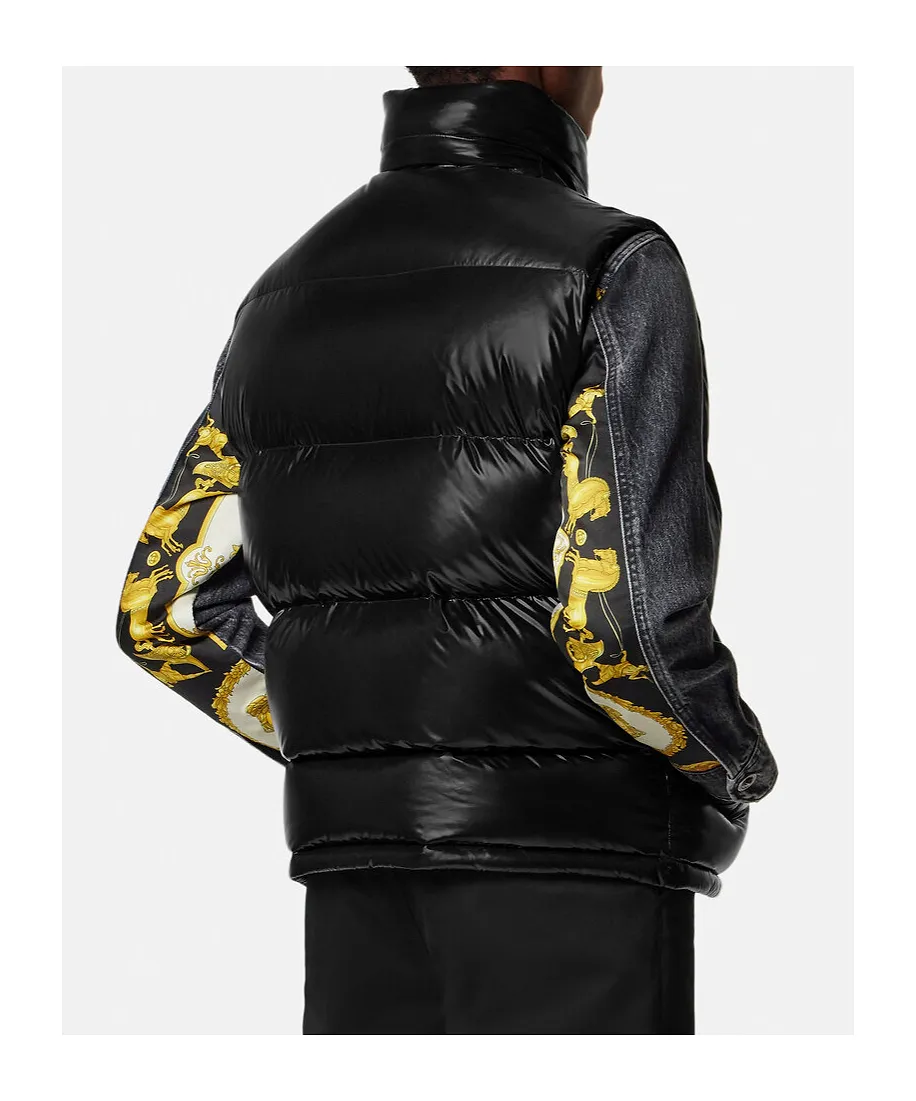 Versace Padded Zipped Gilet
