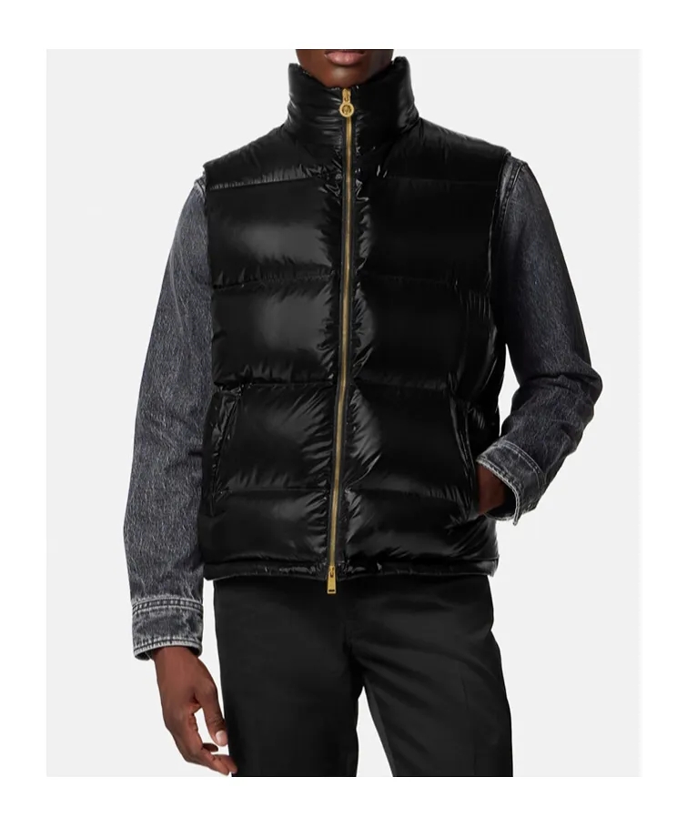 Versace Padded Zipped Gilet